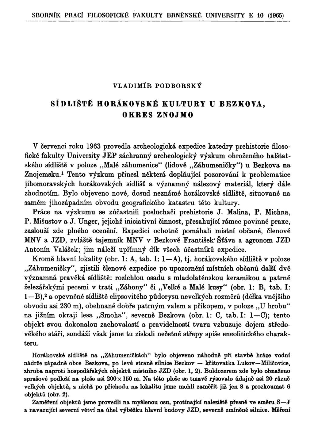 SDORNlK PRACÍ FILOSOFICKÉ FAKULTY BRNF.