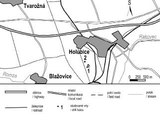 VÝSLEDKY VRTNÉHO PRŮZKUMU NA LOKALITĚ HOLUBICE (SPODNOBADENSKÉ SEDIMENTY KARPATSKÉ PŘEDHLUBNĚ) Kenozoikum Results of the drilling survey on the locality Holubice (Early Badenian, Carpathian Foredeep)