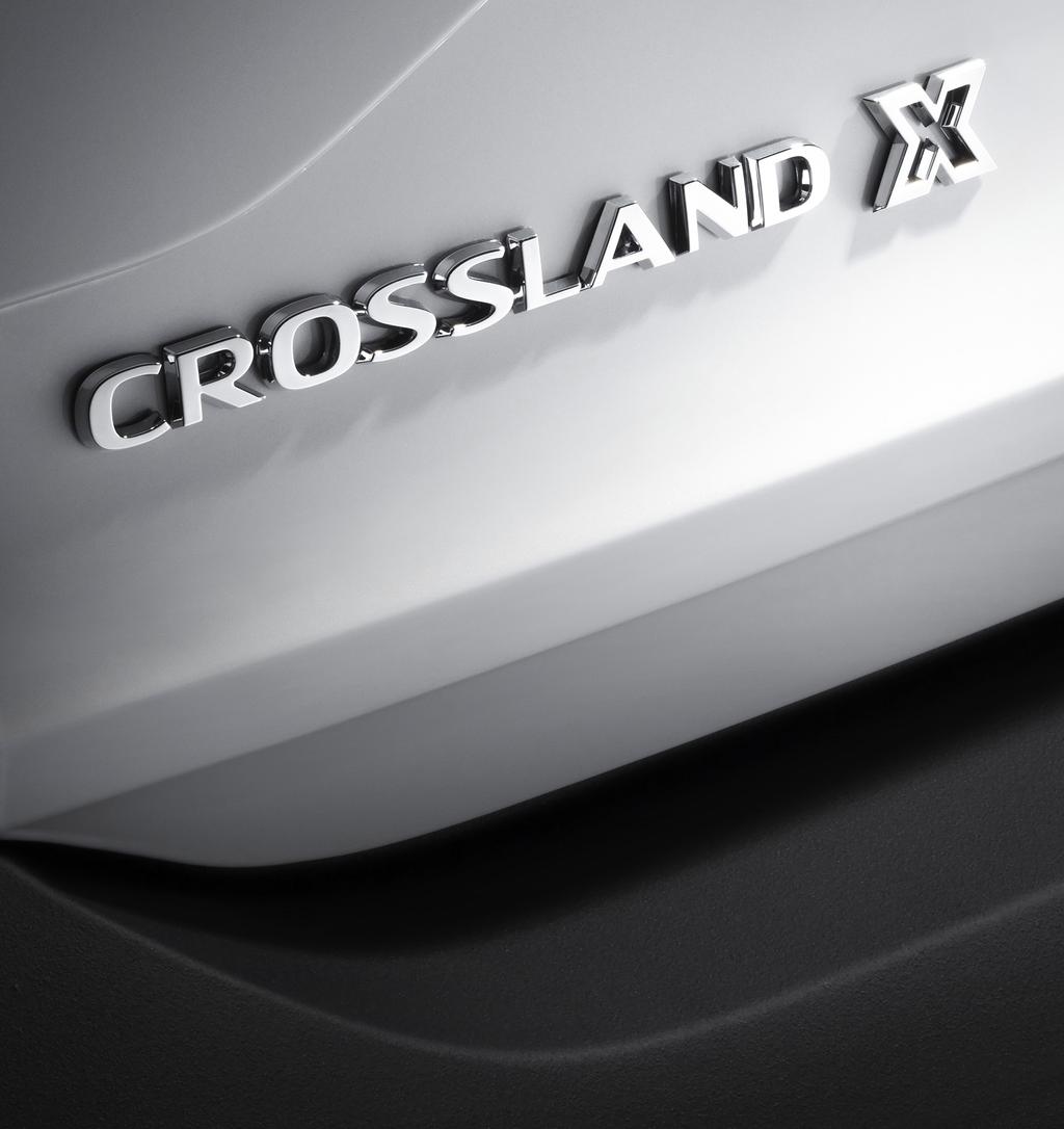 Produktové informace OPEL CROSSLAND X
