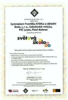 Každý, kdo vyslyšel výzvu organizátorů a podpořil kampaň Křižíkovy světové (š)koly, byl odměněn sladkým nápojem, sušenkou a diplomem.