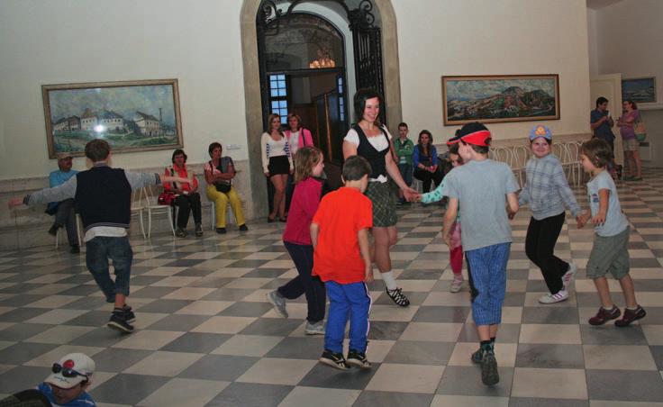 Zprávy V Gajdošově sále se při muzejní noci vyučovalo irskému tanci.