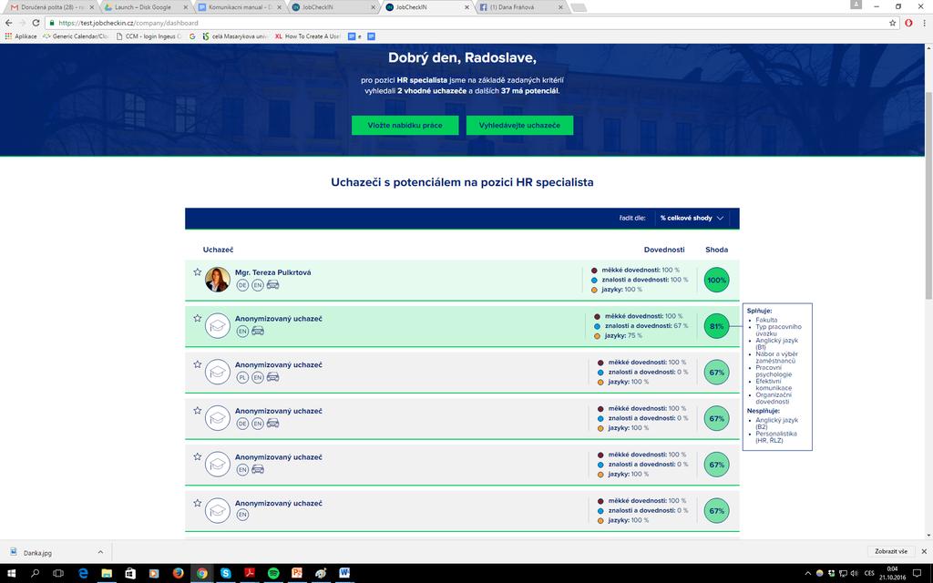 Zaměstnavatel ihned