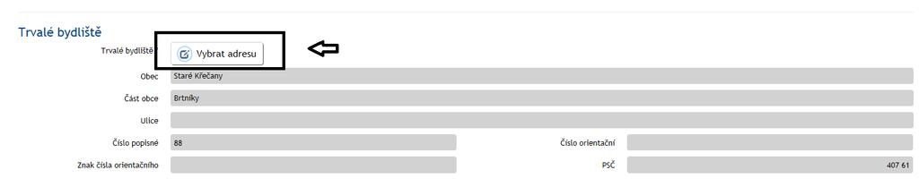 Při zpracování formulářů dále probíhá také první pokus o ztotožnění osoby v Registru obyvatel.