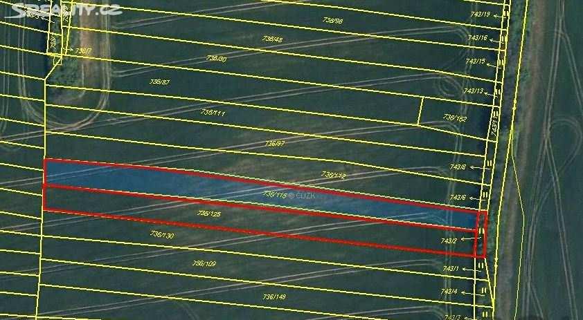 5) Zemědělské pozemky o celkové velikosti 7 553 m² Lokalita: Kyjov Nabídková cena: 113 295,- Kč Upravená nabídková cena: 15,- Kč/m 2 Popis: Jedná se celkem o tři soubory