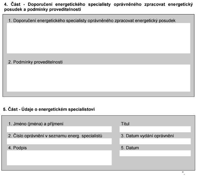 Příloha 8 Posouzení nákladů a přínosů při zpracování energetického posudku podle 9a odst. 1 písm.