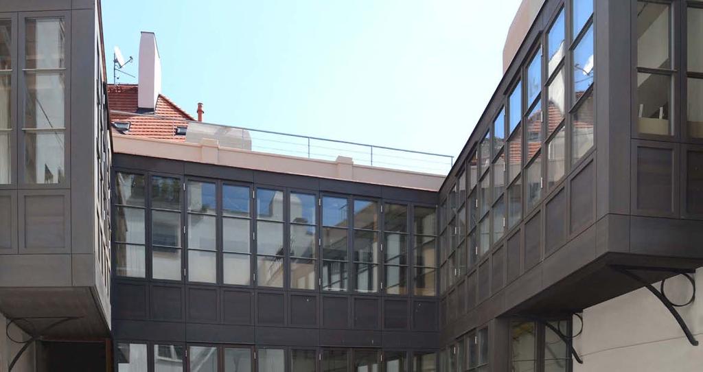 dřevěná zavěšená fasáda Praha