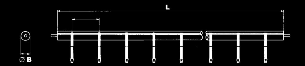 Středová tyč z eloxovaného hliníku Ø 100 mm Objem Pevná tyč délky 4,5 m 07622 1 12,0 0,059 8.986 Pevná tyč délky 5,5 m 07623 1 14,3 0,071 10.