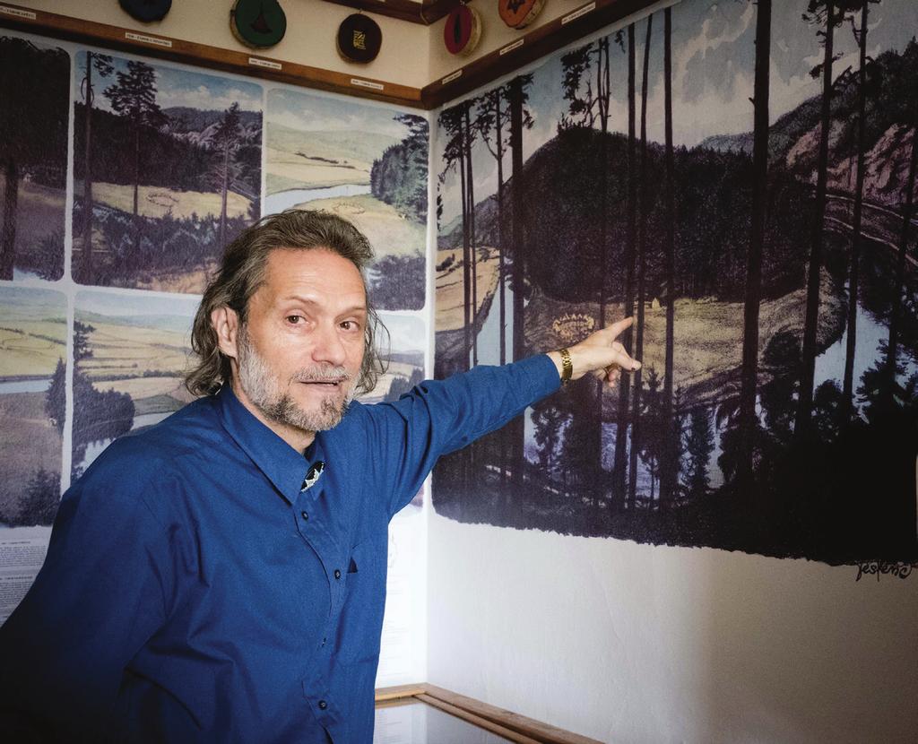 Hájovna Orlovy, v hustých lesích kousek za Lipnicí nad Sázavou, kde Antonín Benjamin Svojsík český skauting založil a roku 1912 zde napsal knihy Základy junáctví, V přírodě a Táboření.