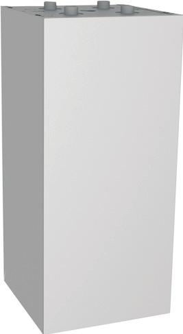 SPLITOVÉ TEPELNÉ ČERPADLÁ VZDUCH/VODA BWL-1-S/BWL-1-SB PRÍSLUŠENSTVO AKUMULAČNÝ ZÁSOBNÍK VODY CPU-1-50 kompaktný akumulačný zásobník vody ideálny na spojenie so splitovým tepelným čerpadlom BWL-1S(B)