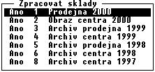 Uživatelská příručka Pokud se v průběhu zpracování zjistí, že některý z vybraných skladů není fyzicky dostupný, jste na to upozorněni. Následně je vám umožněno tento sklad zpřístupnit, např.