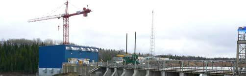 0 MW Celkový instalovaný výkon VE po rekonstrukci 46 MW Tři z vodních elektráren se nachází na horním toku řeky Mattagami (Wawaitin, Sandy Falls a Lower Sturgeon) a čtvrtá (Hound Chute) je na řece