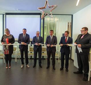 První klienti nového Domova pro seniory byli přijímání již v prosinci 2016. SLAVNOSTNÍ OTEVŘENÍ V lednu 2017 byl za účasti vážených hostů pražský GrandPark slavnostně otevřen.