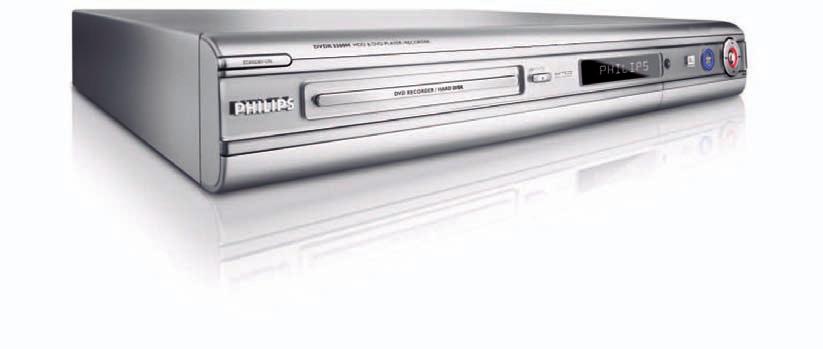 Hard Disk/DVD rekordér DVDR3360H Návod k obsluze Děkujeme Vám, že jste si vybrali Philips. Potřebujete rychle pomoci?