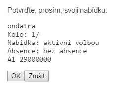 21 Praktické otázky Uživatelské rozhraní EAS (3) Odeslaná nabídka je závazná, neměnná a