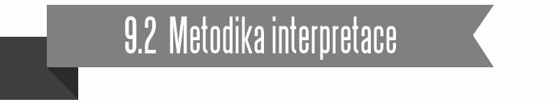 Interpretaci výsledné podoby