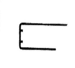 profily: U 10mm 2,1 (klasický) Polykarbonátové H profily: PC H 4mm 6 PC H 6mm 6 PC H 8mm 6 PC H