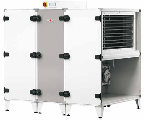 Schéma zapojení větrací jednotky CR - WOF GMBH / POSTFACH 80 / D-808