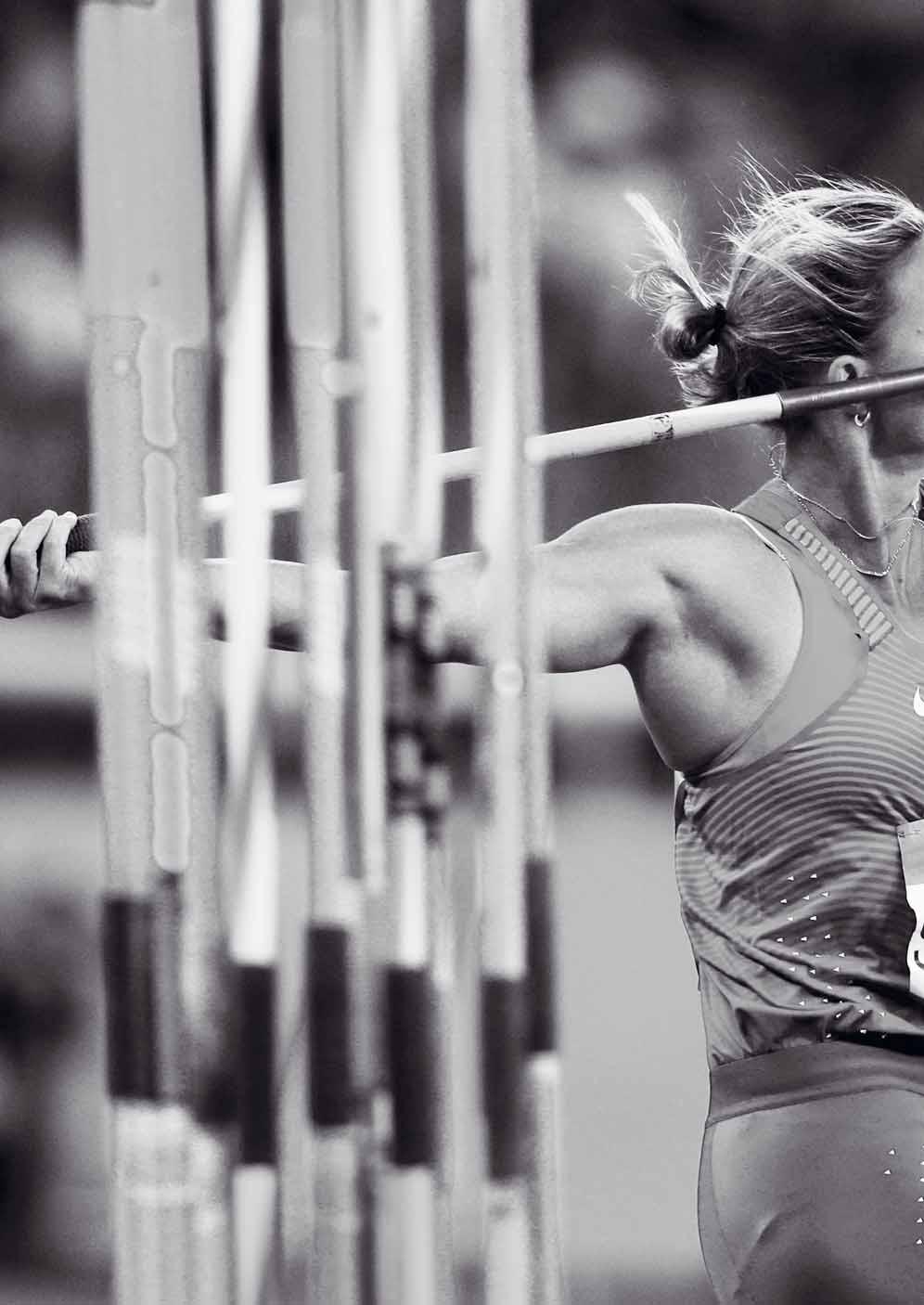 Oštěpařka Barbora Špotáková se v předposlední sérii díky hodu,0 m