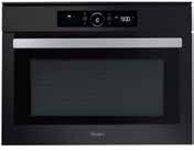 MIKROVLNNÉ TROUBY W7 MS450 W11I MW161 W7 MN840 AMW 9605 IX Parní trouba s horkovzdušným pečením Černobílý AssistedDisplay, dotykové ovládání Auto recepty Funkce: Vaření v páře, Horký vzduch, Horký