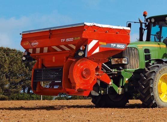 Systém umožňuje velmi přesné dávkování osiva i hnojiva v množství 1 až 430 kg/ha, aniž by bylo nutné měnit komponenty