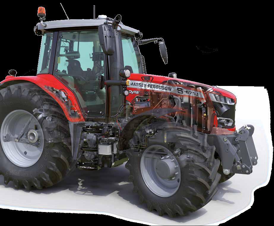 11 Hbitost malého traktoru s výkonností velkého OD MASSEY FERGUSON Nová volitelná jednotka Fieldstar 5 poskytuje nejnovější uživatelsky přátelský balíček