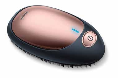 19 99 BEURER HT10 Ionizačná kefa iónová technológia pre elegantné a lesklé vlasy mäkké akrylové štetiny umožňujú hladké česanie vlasov