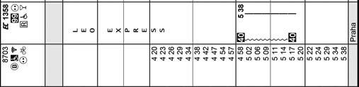 Telegram č. 1569/2017 z 1.12.2017 strana 4/4 KCP 140 - strana 89, vlak 5070 v treťom stĺpci poznámok prečiarknite: - Nové Zámky v W - Komárno v W okrem 23.XII