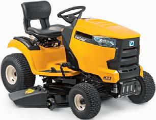 Zahradní traktory XT jsou vybaveny výkonným a spolehlivým motorem Cub Cadet, který je vyvinutý v USA. 1 2 XT1 OS96 NOVINKA 96 cm Cub Cadet, 57 cm³ Výkon: 9, kw / 2.