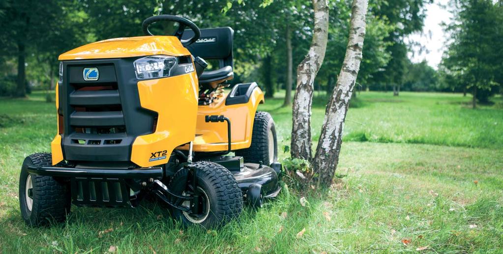 SÉRIE ENDURO JE TO VÝZVA Cub Cadet XT2 Vám nabízí ještě vyšší úroveň výkonu,