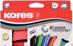 52325 81,82 Při objednání 1 ks Skittles zdarma Popisovač Kores K-Marker whiteboard, 1 ks Popisovač