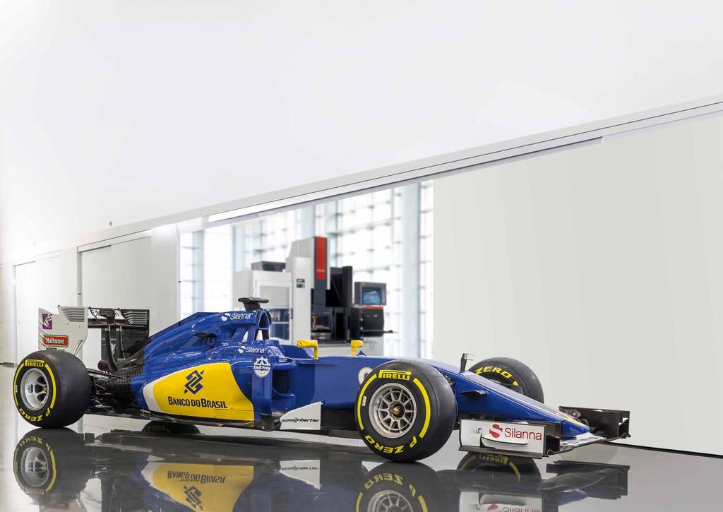 Technical Partner of Sauber F1 Team Zaměřeno na přesnost.