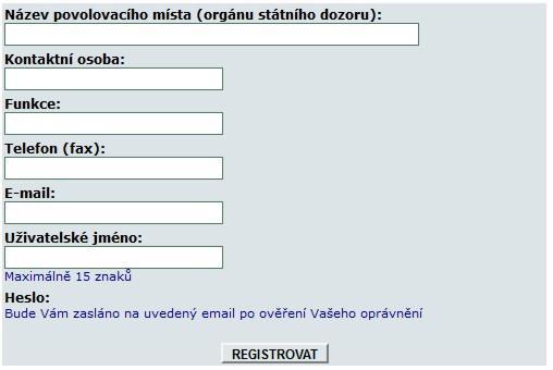 Náhled - registrační formulář 4.