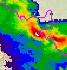 30 bylo naměřeno v Městě Albrechticích (amatérská meteostanice ve škole) okolo 60 mm a 70 mm srážek na