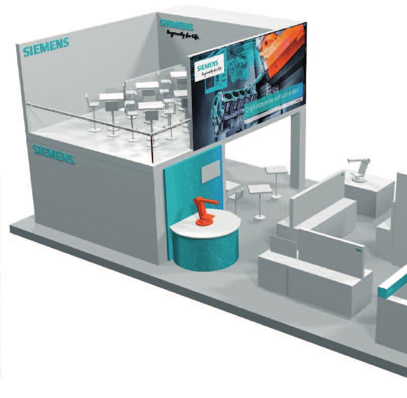 Industry Fórum Téma 8 5 6 3 7 2 4 Siemens na veletrhu MSV 2017 Jak obrábět efektivněji? Pomocí digitalizace Virtuální realita a digitalizace výroby se stávají běžnou součástí dnešního světa průmyslu.