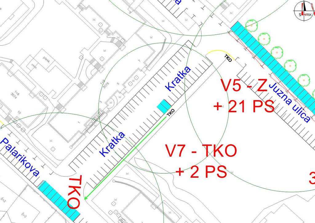 27592 Vinohrady I V7 Přesun TKO na jih ulice Krátka 2 PS 100 Plocha parkovacích ploch 2 Plocha pojížděných ploch 2 Káceno stromů 0 Výsadba