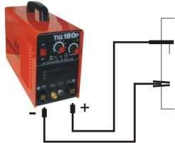 Obrázek 2 4 140-190 5 190-240 6 220-330 Použitá intenzita proudu pro různé průměry elektrod je zobrazeno v tabulce 5 a pro různé typy svařování jsou hodnoty: Vysoké pro svařování vodorovně Střední