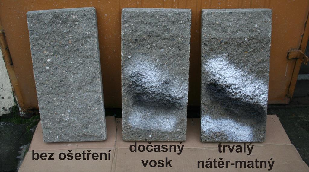 GRS 24 Výsledek po vyschnutí obkladové tvarovky Závěr Dočasný