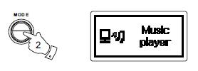 Vložení /vyjmutí flash disku 1. Připojte paměťové zařízení do obdélníkového USB portu v horní části zařízení.