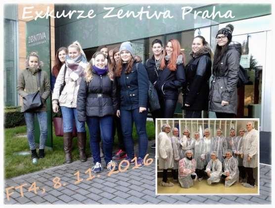 žáci FT2, FT3 Zentiva, a.s.