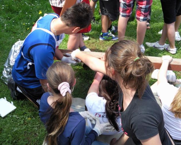 Dňa 31.5.2011 sa uskutočnila v Starej Ľubovni súťaž Mladý záchranár.