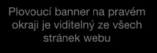 banner na pravém