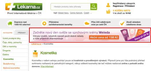 Kategorie Vašim produktům zajistíme přední místa ve