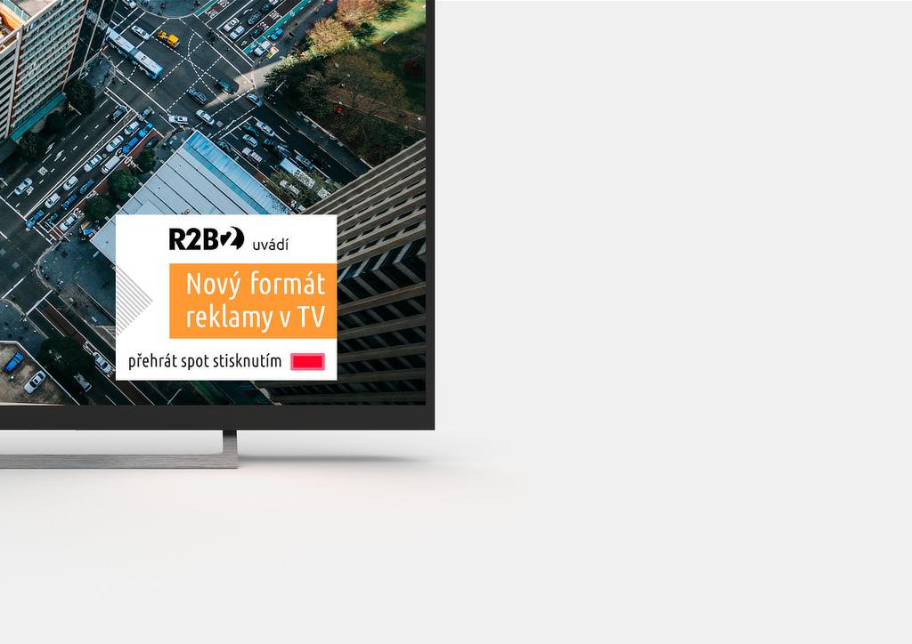 XXL Banner Největší banner na televizní obrazovce XXL Banner je největším dostupným formátem pro televizní reklamu v HbbTV.