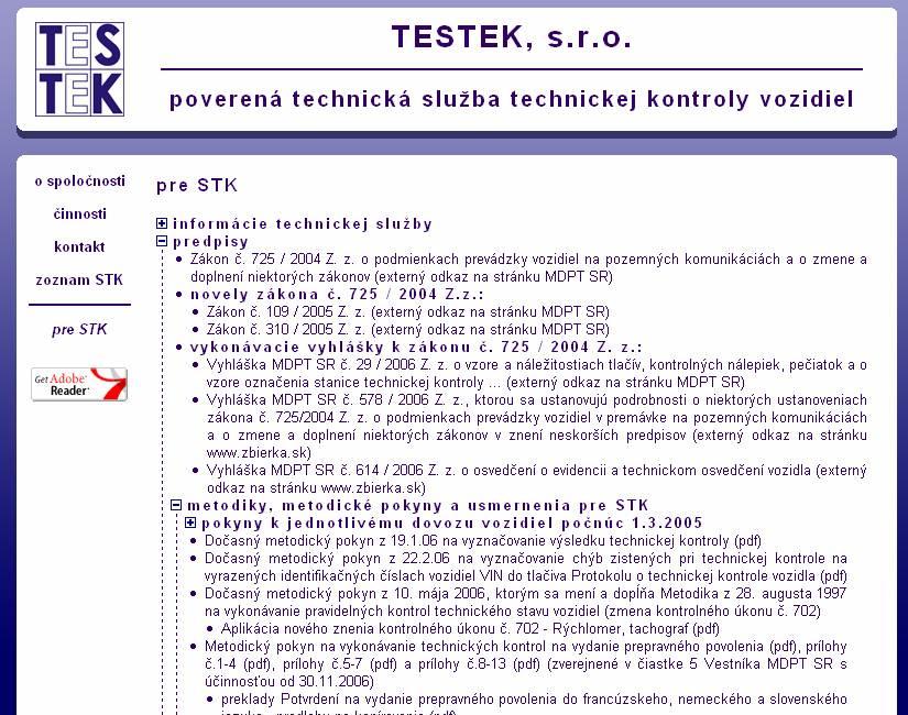 Aktuálne informácie z oblasti technických predpisov pre vozidlá Informačný servis STK Aktuálne informácie sú rozosielané e-mailom.