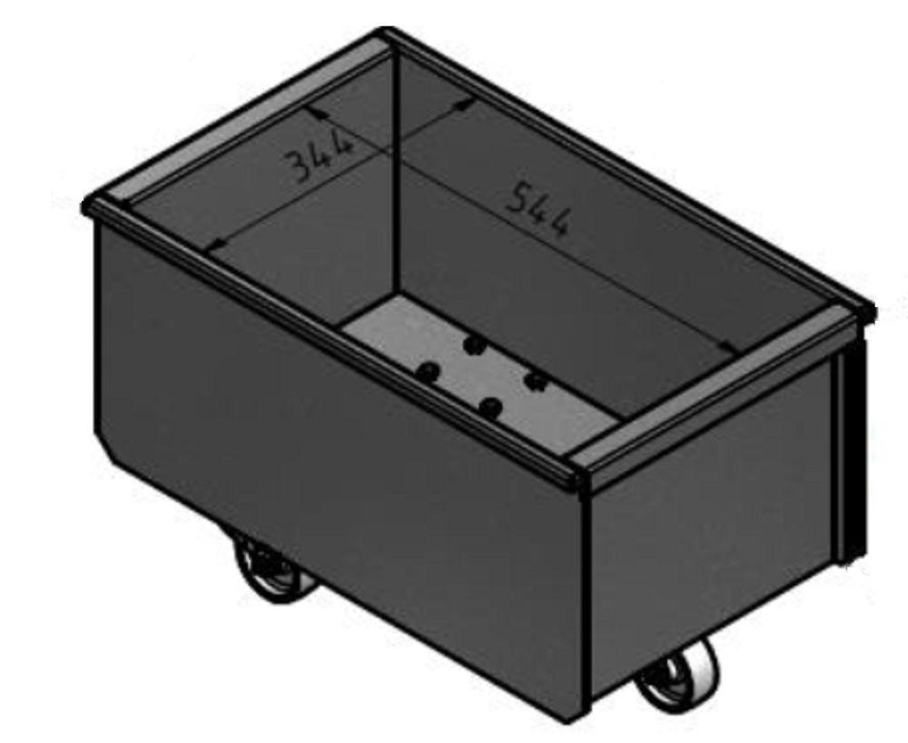 Filtrační jednotka FMC s filtračními vložkami [accessory] [partno] Damper type NFUS3 5501395 Discharge bin 50 l with wheels 5501274 Discharge bin 50 l without wheels 5501273 Discharge bin 100 l with