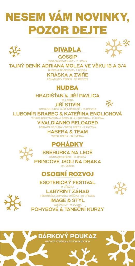 Připravujeme Vánoční nabídka PAVEL ZEMEN 22. ledna v 18.
