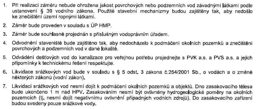 Průvodní zpráva V rámci stavebních úprav se nepředpokládají změny dopravního režimu. 15.1.7. Hasičský záchranný sbor hl. m.