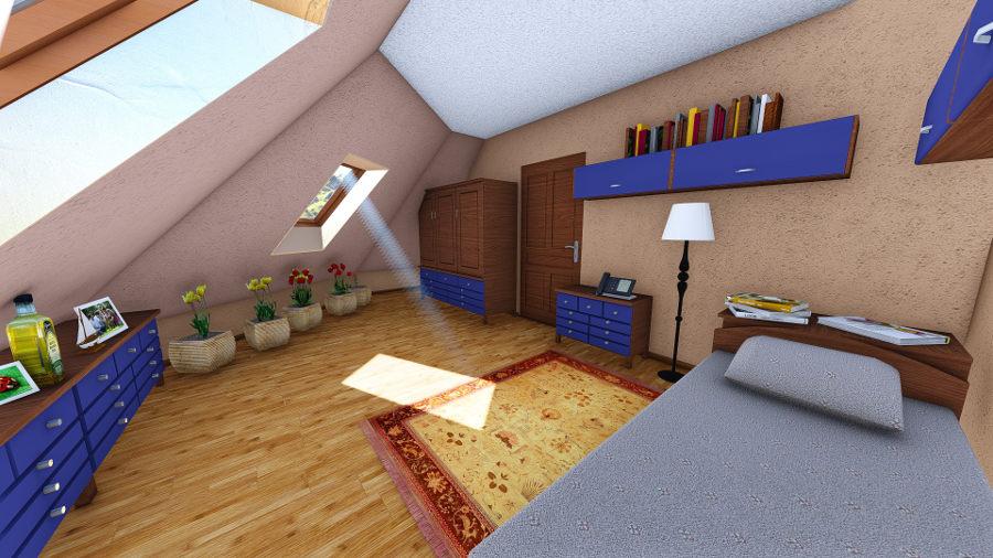 Pro lepší představu o nových bytech a jejich uspořádání přikládám dvě vizualizace od projektanta.