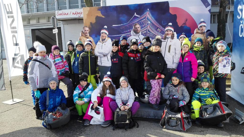 ZPRÁVY ZÁKLADNÍ A MATEŘSKÉ ŠKOLY Návštěva Olympijského festivalu (základní škola) V pondělí 19. 2. jela 4. A a 4. B na Olympijský festival, který se konal na Brněnském výstavišti.