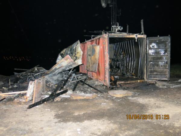 němţ byla zasaţena technologie sjezdovky, které oheň zničil. Jednotky za pouţití dvou C proudu provedli lokalizaci a následnou likvidaci poţáru.